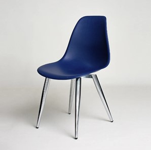 Обеденный стул DSL 110 Milan Chrom (темно-синий) в Тамбове