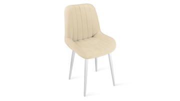 Обеденный стул Марвел Исп. 2 К1С (Белый матовый/Велюр Confetti Cream) в Тамбове