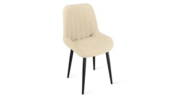 Обеденный стул Марвел Исп. 2 К1С (Черный муар/Велюр Confetti Cream) в Тамбове
