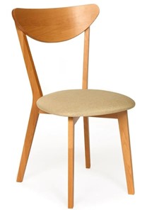 Кухонный стул MAXI (Макси), бук/ткань 86x48,5x54,5 Бежевый/ натуральный бук арт.19593 в Тамбове