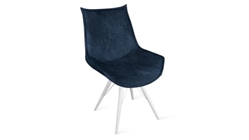 Обеденный стул Тейлор Исп. 2 К3 (Белый матовый/Микровелюр Wellmart Blue) в Тамбове