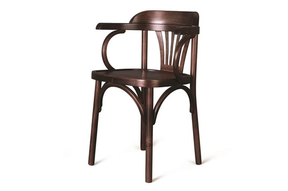 Обеденный стул Венский твердый (темный тон) в Тамбове - изображение