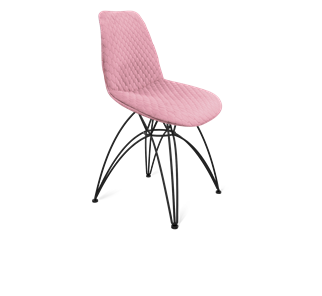 Обеденный стул SHT-ST29-С22 / SHT-S112 (розовый зефир/черный муар) в Тамбове
