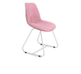 Обеденный стул SHT-ST29-С22 / SHT-S38 (розовый зефир/хром лак) в Тамбове