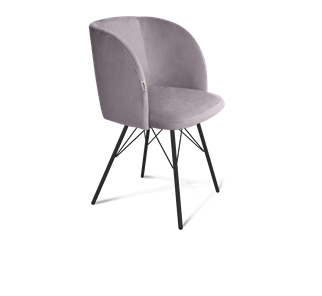Обеденный стул SHT-ST33 / SHT-S37 (сиреневая орхидея/черный муар) в Тамбове
