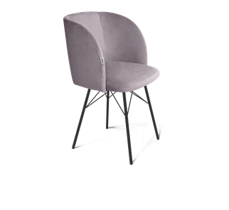 Обеденный стул SHT-ST33 / SHT-S64 (сиреневая орхидея/черный муар) в Тамбове