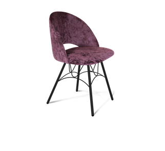 Обеденный стул SHT-ST34 / SHT-S100 (вишневый джем/черный муар) в Тамбове