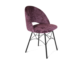 Обеденный стул SHT-ST34 / SHT-S107 (вишневый джем/черный муар) в Тамбове