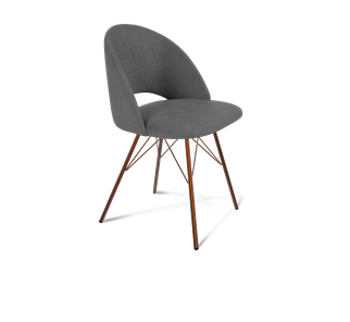 Обеденный стул SHT-ST34 / SHT-S37 (платиново-серый/медный металлик) в Тамбове