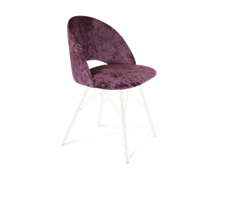 Обеденный стул SHT-ST34 / SHT-S37 (вишневый джем/белый муар) в Тамбове