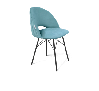 Обеденный стул SHT-ST34-1 / SHT-S64 (голубая пастель/черный муар) в Тамбове