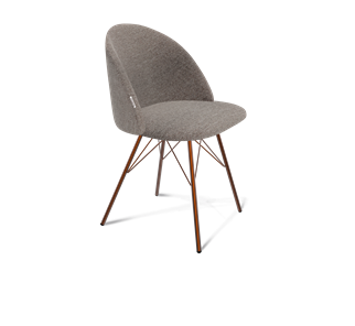 Обеденный стул SHT-ST35 / SHT-S37 (тростниковый сахар/медный металлик) в Тамбове