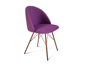 Обеденный стул SHT-ST35 / SHT-S37 (ягодное варенье/медный металлик) в Тамбове