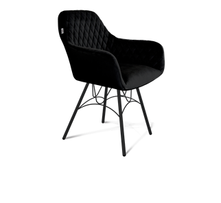 Обеденный стул SHT-ST38 / SHT-S100 (ночное затмение/черный муар) в Тамбове