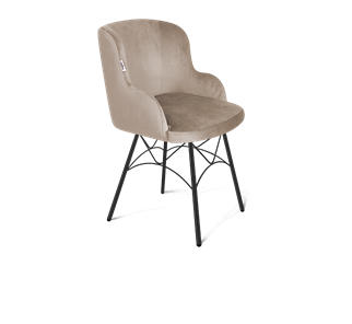 Обеденный стул SHT-ST39 / SHT-S107 (латте/черный муар) в Тамбове