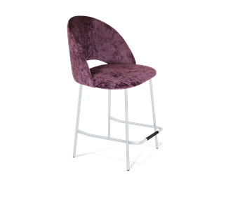 Полубарный стул SHT-ST34 / SHT-S29P-1 (вишневый джем/хром лак) в Тамбове
