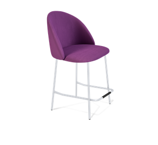 Полубарный стул SHT-ST35 / SHT-S29P-1 (ягодное варенье/хром лак) в Тамбове