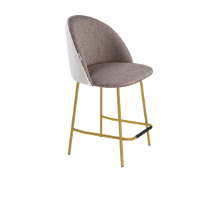 Полубарный стул SHT-ST35-3 / SHT-S29P-1 (тростниковый сахар/зефирный/золото) в Тамбове