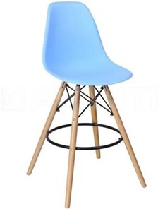 Барный стул DSL 110 Wood bar (голубой) в Тамбове