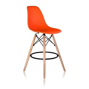 Барный стул DSL 110 Wood bar (оранжевый) в Тамбове