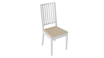 Обеденный стул Родос 2 (Белый матовый/тк № 108) в Тамбове