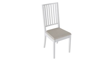 Обеденный стул Родос 2 (Белый матовый/тк № 110) в Тамбове