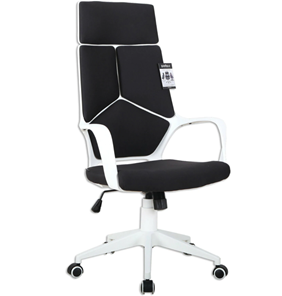 Офисное кресло Brabix Premium Prime EX-515 (пластик белый, ткань, черное) 531812 в Тамбове