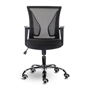 Офисное кресло Brabix Wings MG-304 (пластик черный, хром, сетка, черное) 532016 в Тамбове