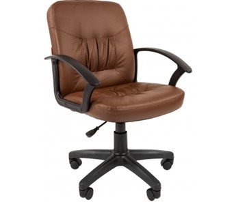 Офисное кресло CHAIRMAN 651 ЭКО коричневое в Тамбове - предосмотр