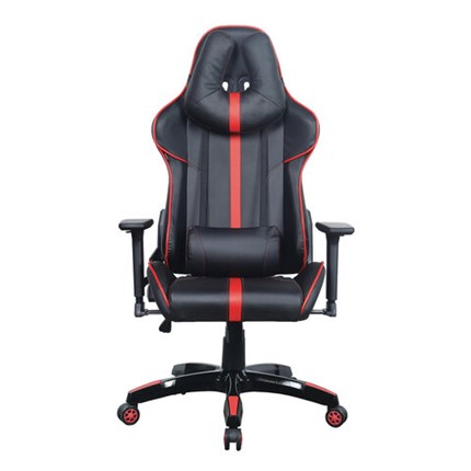 Офисное кресло Brabix GT Carbon GM-120 (две подушки, экокожа, черное/красное) 531931 в Тамбове - изображение