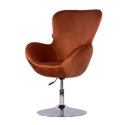 Кресло Беннет-1, Микровелюр оранжевый в Тамбове - изображение
