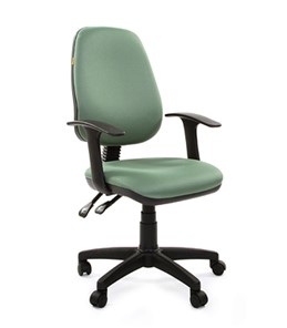Кресло CHAIRMAN 661 Ткань стандарт 15-158 зеленая в Тамбове - предосмотр