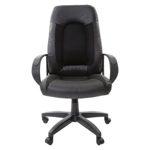 Компьютерное кресло Brabix Strike EX-525 (экокожа черная, ткань черная, TW) в Тамбове
