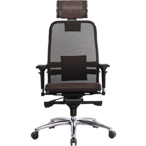 Кресло компьютерное Samurai S-3.04, темно-коричневый в Тамбове - предосмотр 1