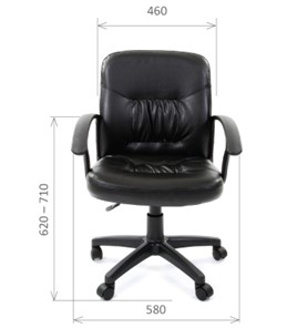 Офисное кресло CHAIRMAN 651 ЭКО коричневое в Тамбове - предосмотр 1