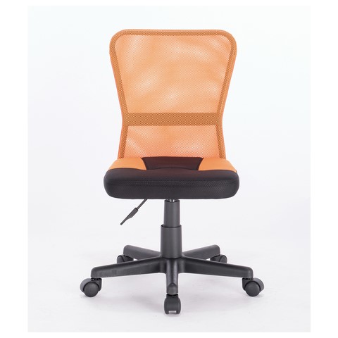 Офисное кресло Brabix Smart MG-313 (без подлокотников, комбинированное, черное/оранжевое) 531844 в Тамбове - изображение 3