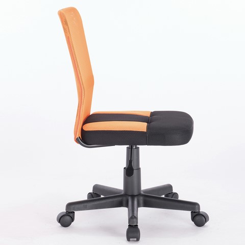 Офисное кресло Brabix Smart MG-313 (без подлокотников, комбинированное, черное/оранжевое) 531844 в Тамбове - изображение 2