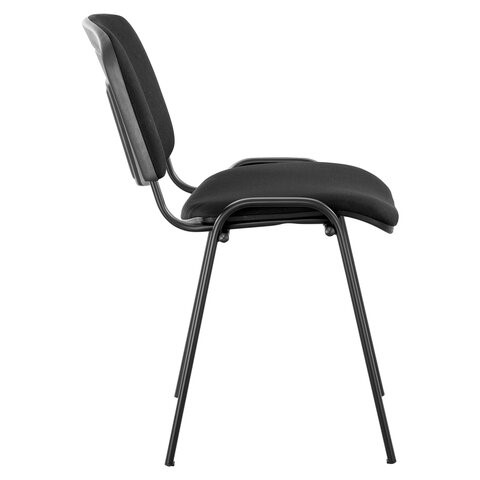 Офисный стул Brabix Iso CF-005 (черный каркас, ткань черная) 531971 в Тамбове - изображение 1