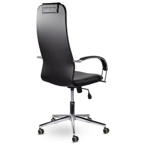 Компьютерное кресло Brabix Premium Pilot EX-610 CH (хром, кожзам, черное) 532418 в Тамбове - предосмотр 3