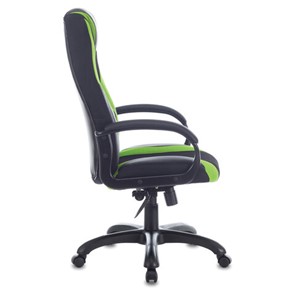 Компьютерное кресло Brabix Premium Rapid GM-102 (экокожа/ткань, черное/зеленое) 532419 в Тамбове - предосмотр 1