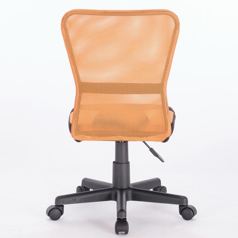 Офисное кресло Brabix Smart MG-313 (без подлокотников, комбинированное, черное/оранжевое) 531844 в Тамбове - изображение 4