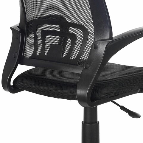 Компьютерное кресло Brabix Fly MG-396 (с подлокотниками, сетка, черное) 532083 в Тамбове - изображение 5