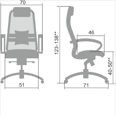Офисное кресло Samurai SL-1.04, темно-бордовый в Тамбове - изображение 1
