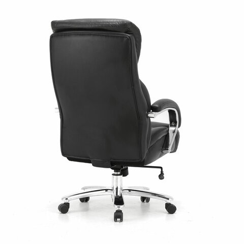 Компьютерное кресло Brabix Premium Pride HD-100 (натуральная кожа, черное) 531940 в Тамбове - изображение 2