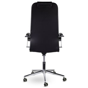 Компьютерное кресло Brabix Premium Pilot EX-610 CH (хром, кожзам, черное) 532418 в Тамбове - предосмотр 4