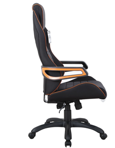 Компьютерное кресло Brabix Techno Pro GM-003 (ткань, черное/серое, вставки оранжевые) в Тамбове - предосмотр 2