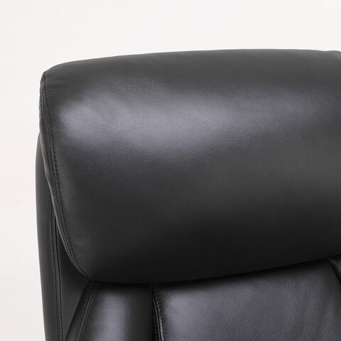 Компьютерное кресло Brabix Premium Pride HD-100 (натуральная кожа, черное) 531940 в Тамбове - изображение 4