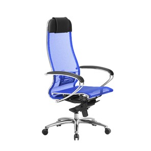 Кресло компьютерное Samurai S-1.04, синий в Тамбове - предосмотр 3