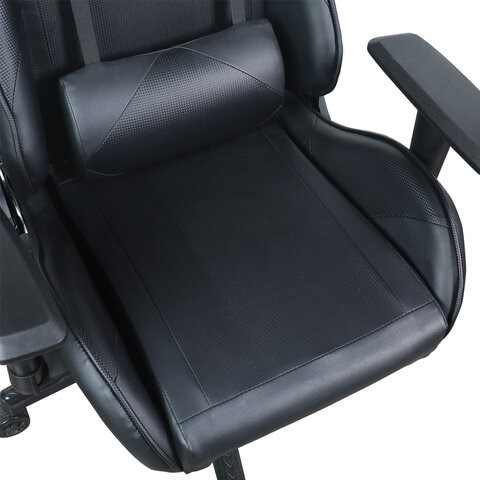 Компьютерное кресло Brabix GT Carbon GM-115 (две подушки, экокожа, черное) 531932 в Тамбове - изображение 7