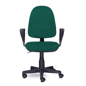 Компьютерное кресло Brabix Prestige Ergo MG-311 (регулируемая эргономичная спинка, ткань,черно-зеленое) 532421 в Тамбове - предосмотр